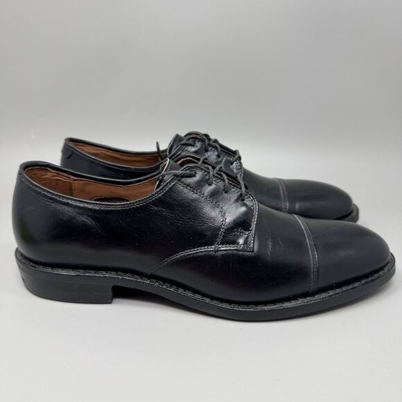 Allen Edmonds Lexington Men’s Black Leather Cap Toe Dress Shoes Size 9D USA main image 7